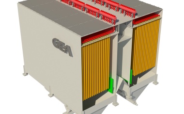 Keramischer Kerzenfilter mit Katalysator von GEA