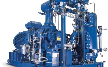 Schraubenverdichter für Biogas