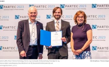 VDI-GVC vergibt Friedrich-Löffler-Preis 2025 an Nachwuchsforscher der Partikeltechnologie