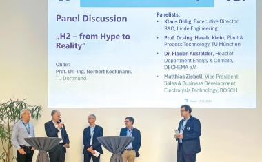 Vom Hype zur Realität: Podiumsdiskussion zur Wasserstofftechnologie und Marktentwicklung
