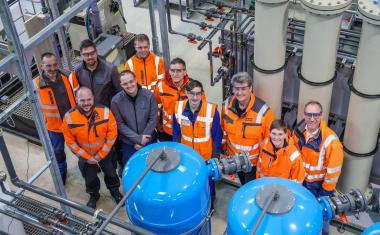 Phosphor-Recycling aus Klärschlammasche: Demonstrationsanlage in Betrieb