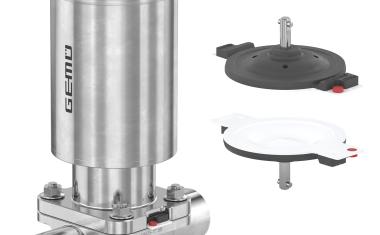 Membranventil Gemü D40 für sterile Prozesse mit optimierter Technologie