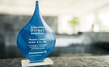 Grundfos zeichnet Phoenix Contact mit dem Sustainability Direct Award aus