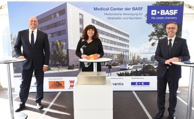 BASF: Grundsteinlegung für das Medical Center