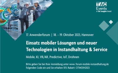 Einsatz mobiler Lösungen und neuer Technologien in  Instandhaltung & Service