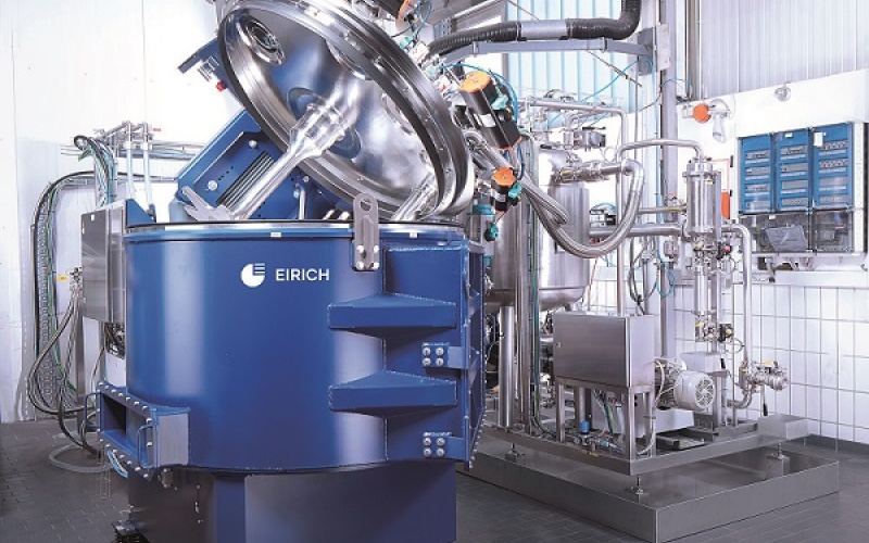 Elektrodenmischtechnik von Eirich