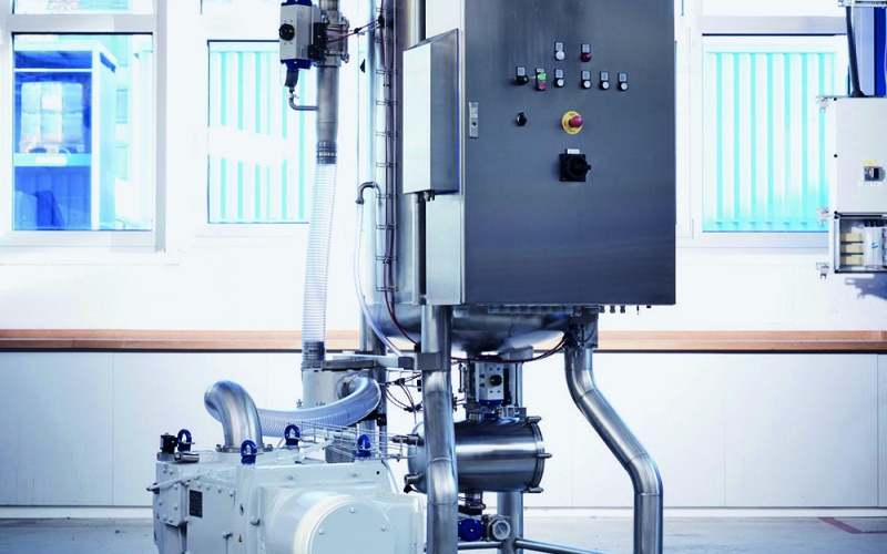Abb. 3: Das BBVS (Beer Bottling Vacuum System) ist eine schlüsselfertige...