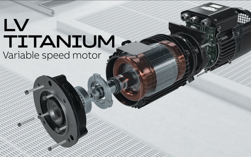 LV Titanium Variable Speed Motor
