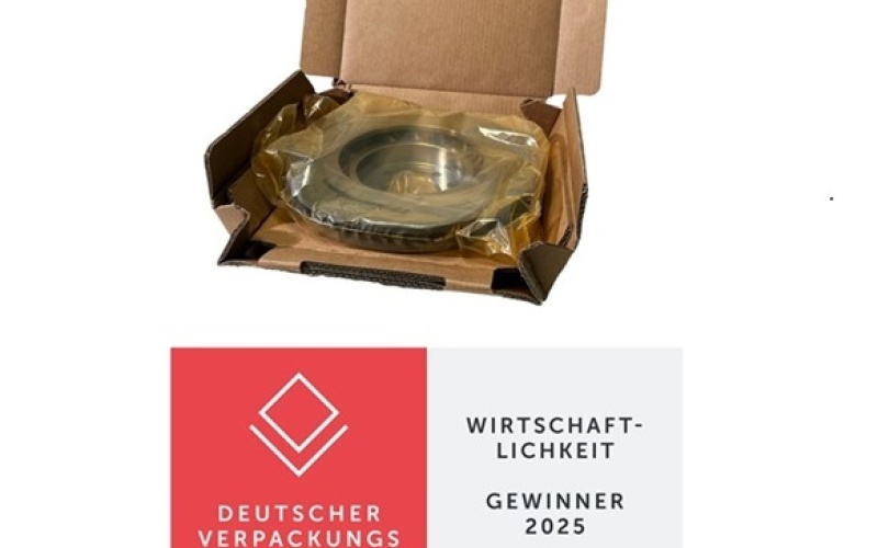 Gewinner der Kategorie Wirtschaftlichkeit 2025: Die Bremsscheibenverpackung
