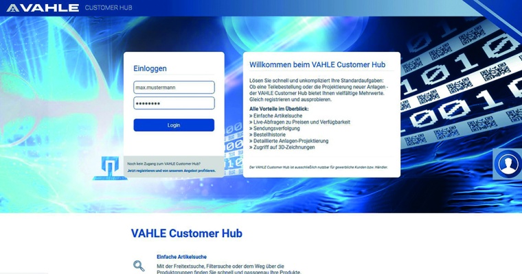 Nicht nur in Zeiten von Homeoffice ist der Vahle Customer Hub eine gute...