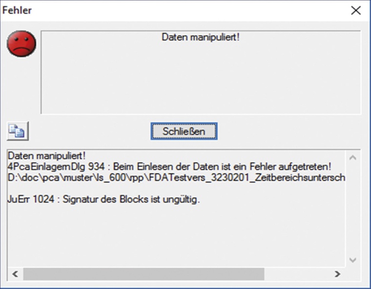 Manipulationen werden sicher erkannt © JUMO