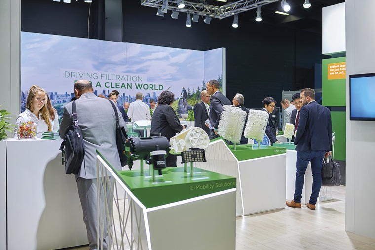 Messeimpression von der Filtech 2019 © Filtech Exhibitions Germany