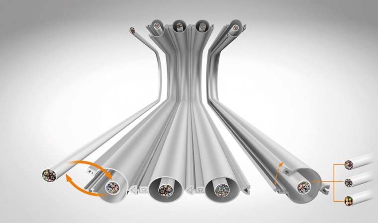 Modulares Baukastenprinzip für ISO Klasse 1 Anwendungen – flaches...