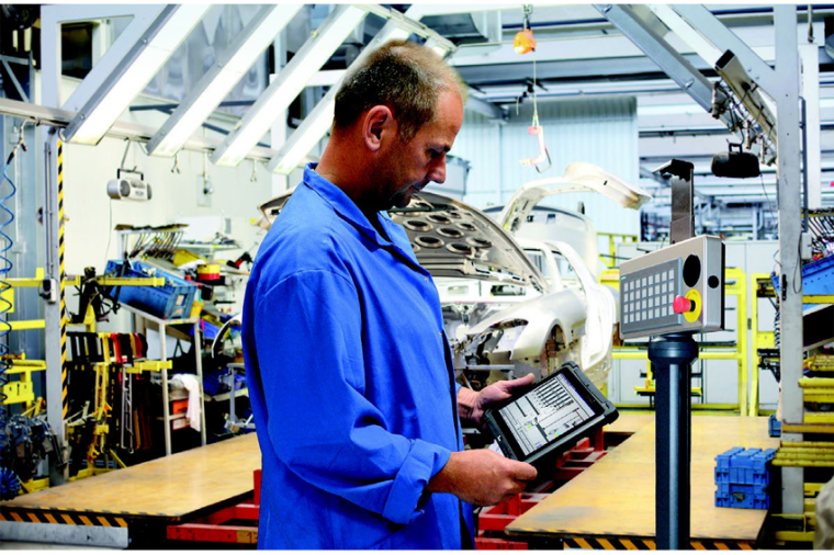 Rugged Tablets helfen in vielen Industriebereichen, die Produktion zu...