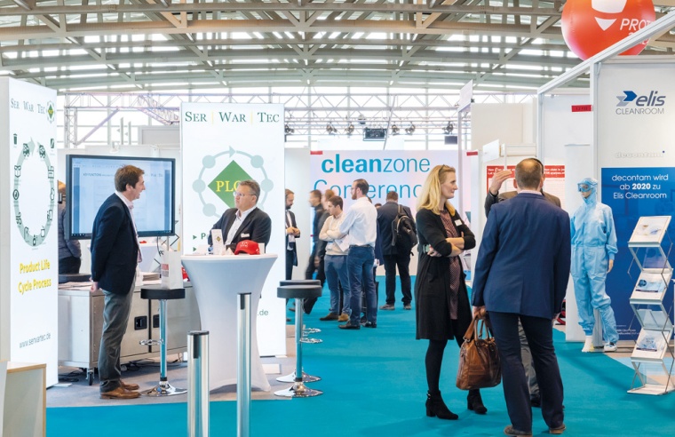 Die Branche freut sich auf die Begegnung zur Cleanzone 2022. © Messe...