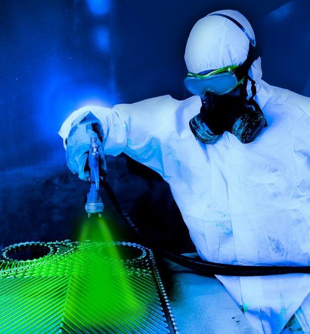 Plattenwärmetauscherproduktion, Archivfoto: Alfa Laval