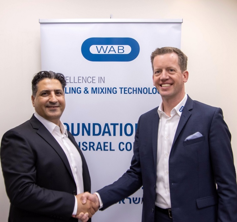 Dotan Nave, Managing Director WAB Israel (li) und Erich Ermel, CEO WAB-Group...