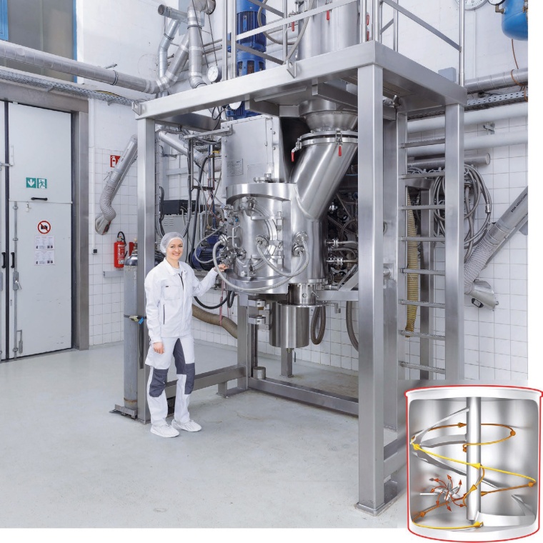 Im Synthesereaktor/Vakuum-Mischtrockner VMT 200 von Amixon ist Alloy 59 für...