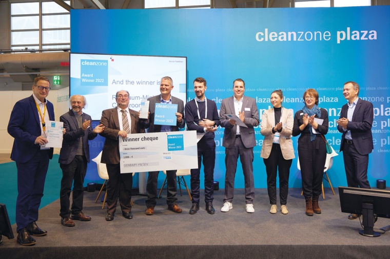 Der Cleanzone Award wird vergeben für innovative Produkte oder Lösungen aus...