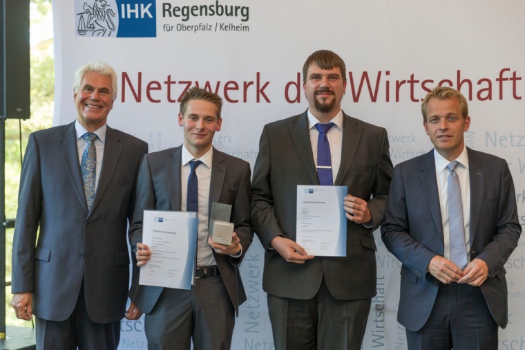 Abb.1 :Die Krones AG ist stolz auf ihre Auszubildenden