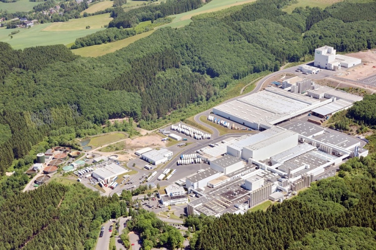 Abb.: Das Milch-Werk Pronsfeld ist Arlas größter Standort weltweit.