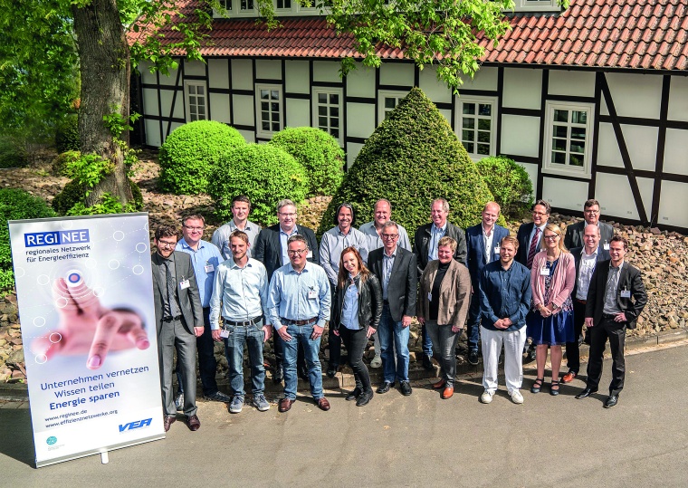 Abb.: Das Treffen zur Gründung des ersten VEA-Energieeffizienznetzwerk im...