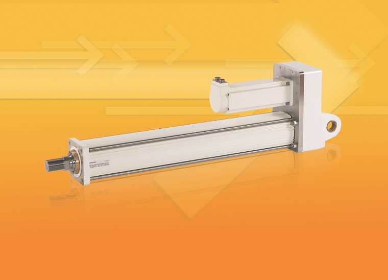 Abb.: Mithilfe von zwei elektrischen Stellzylindern der FT-Serie von Exlar...