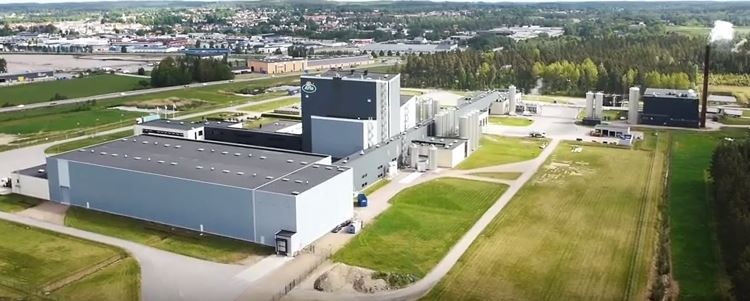 Der Betrieb von Arla in Vimmerby