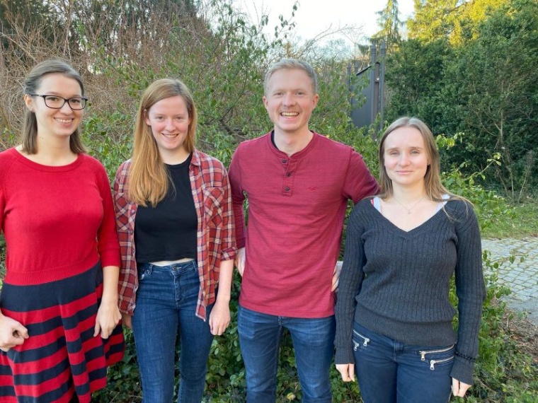 Abb.: Das Team der TU Berlin bestehend aus Luise Hennig, Leonie Kemmerling,...