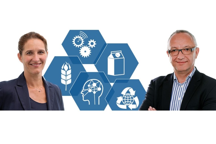 Abb.: Die erweiterte Institutsleitung am Fraunhofer-Institut für...