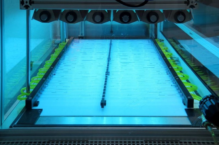 Abb.: Ein Serpentinen-Reaktor am MRI in Karlsruhe wird auch für die...