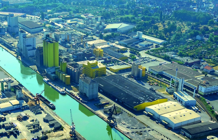 Abb.: Produktionsstandort Ölmühle Brökelmann in Hamm. © Brökelmann