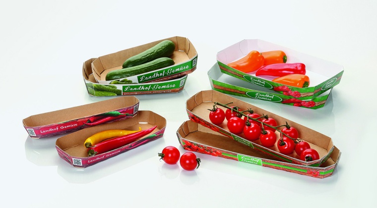 Abb. 2: Mit modernsten Druckverfahren werden Lebensmittelverpackungen aus Voll-...