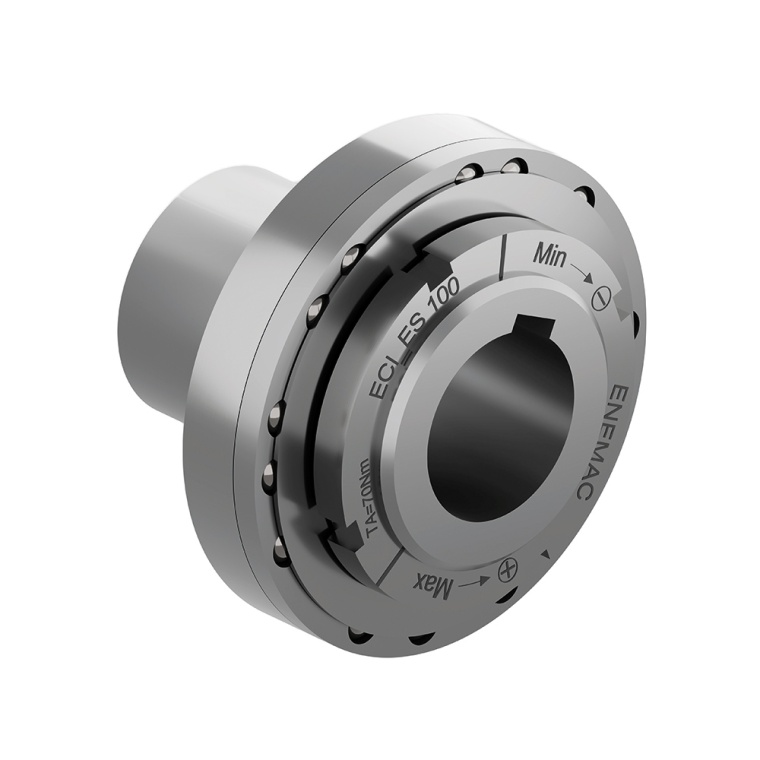 Abb. 2: Drehmomentbegrenzer mit extra breiter Lagerstelle im Hygienic Design. |...