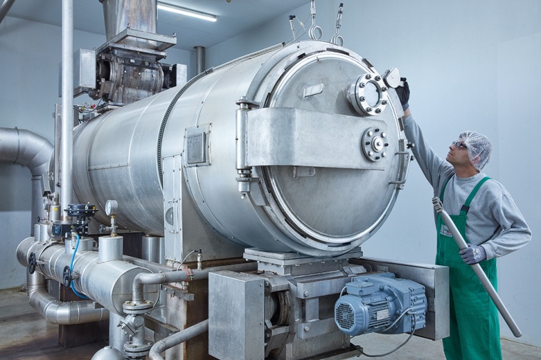 Abb. 2: Die Keimreduzierung durch natürliche Dampfbehandlung sorgt für die...
