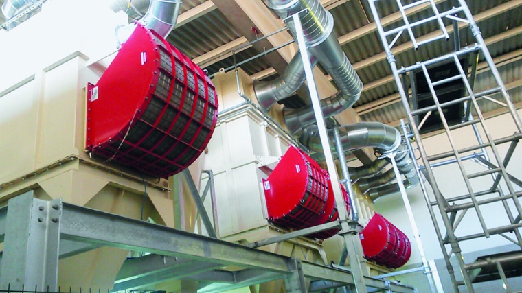 Abb. 3: Flammenlose Druckentlastungen – hier im Bild die rechteckige Version...