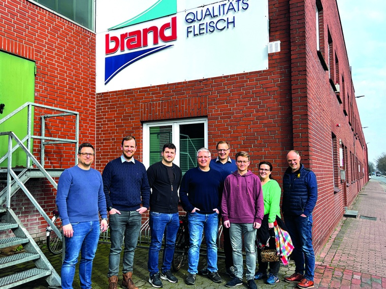 Abb.: Das Team von Brand Qualitätsfleisch in Lohne nutzt KI in der...