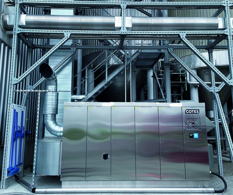 Abb. 3: Cotes-Flex-Line-Lufttrocknungsanlage CRT12000E-POC. | © ULT