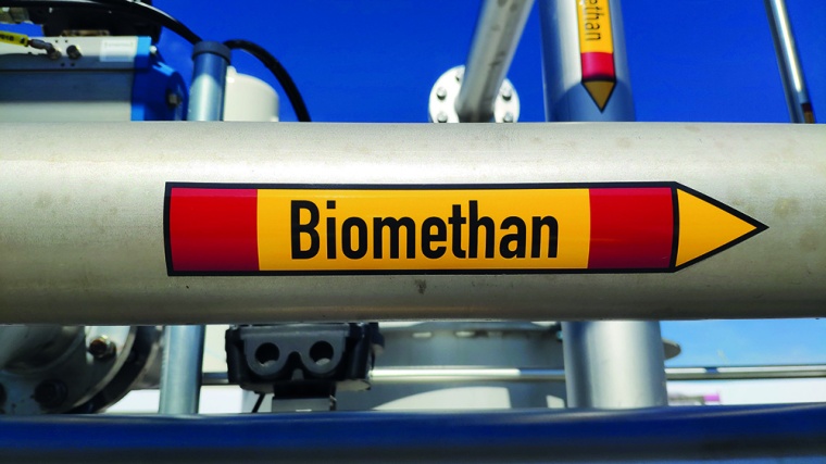 Abb. 1: Die Biogasaufbereitung mit anschließender Einspeisung von Biomethan...