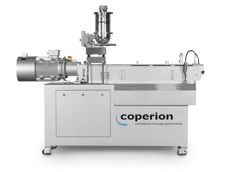 Der Doppelschneckenextruder STS 25 Mc11 von Coperion wird Teil des...