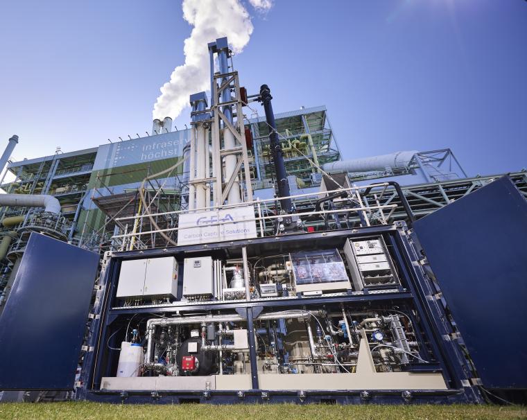 Carbon-Capture-Pilotanlage im Industriepark Höchst startet dreimonatige...